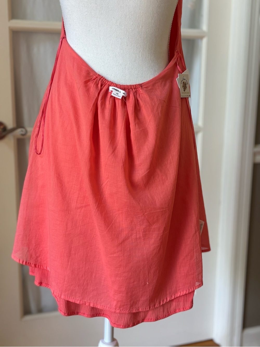 O’Neill NWT Coral Convertible Halter Mini Dress | Multi-Way Wear | Size M - Picture 11 of 13